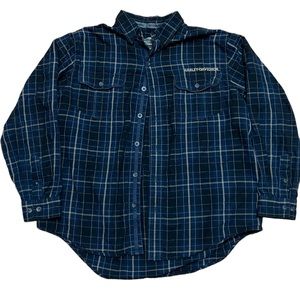 Harley Davidson Flannel Button Down